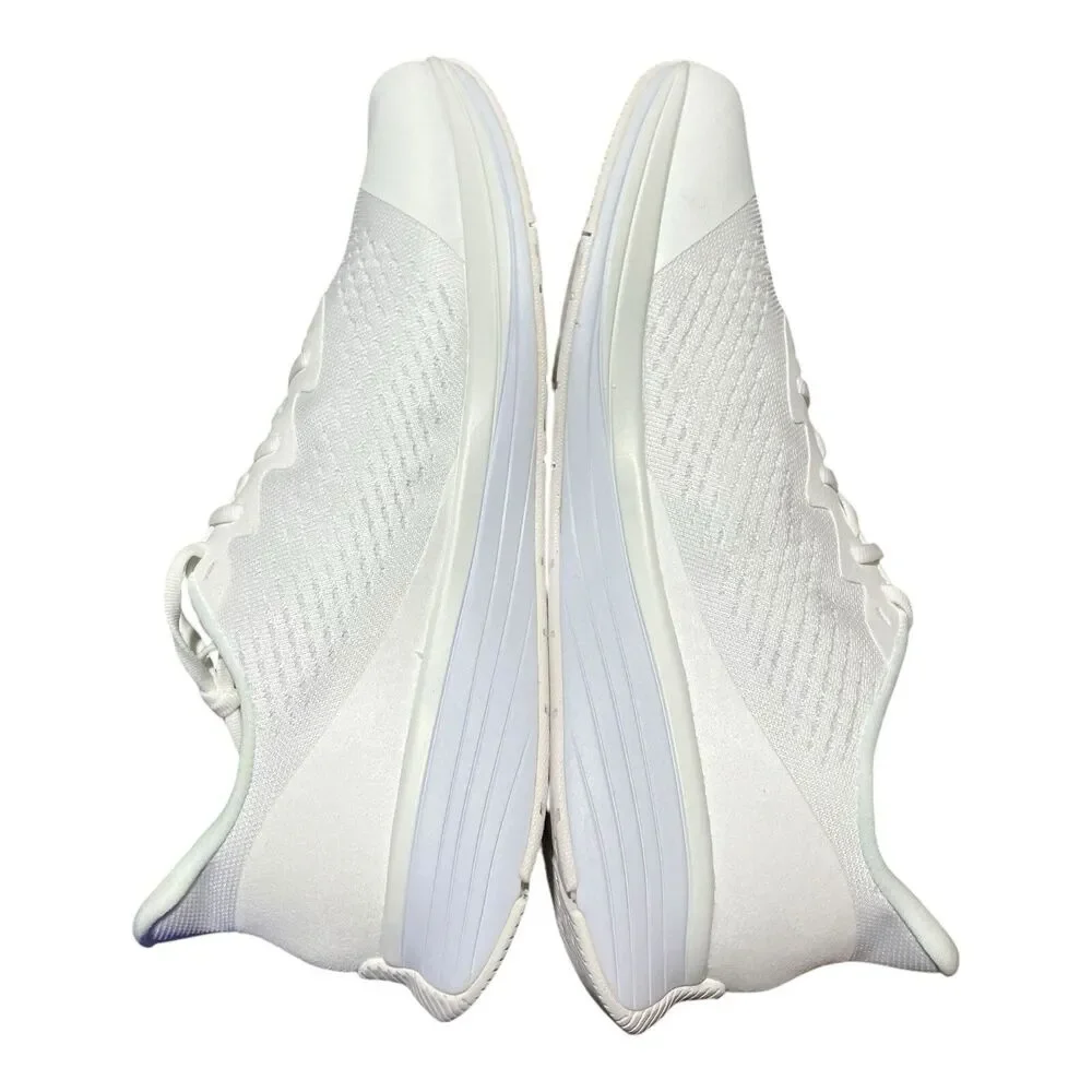 Lane-Eight Sneakers Mens 10.5 White Relay Trainer Athleisure Gym Classic Running